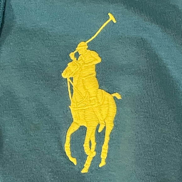 Vintage Ralph Lauren Blue Zip Up hoodie - Picture 4 of 5